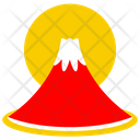 Symbol Fuji Mountain Japan Icon