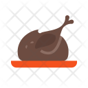 Full Chicken Roast Icon