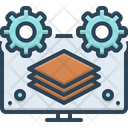 Fullstack Computer Program Icon