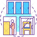Functioning locked door  Icon