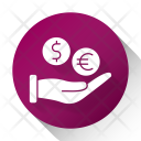 Funding Hand Money Icon