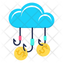 Funds Hunting Cloud Icon
