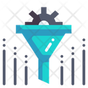 Funnel Gear Business And Finance Icon