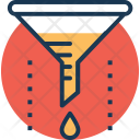 Chemical Funnel Filter Icon
