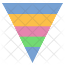 Funnel Chart Pyramid Chart Graph Icon