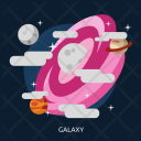 Galaxy Space Universe Icon