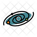 Galaxy Milkyway Space Icon