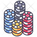 Gambling Chips Icon