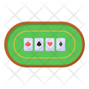 Casino Table Poker Table Poker Game Icon