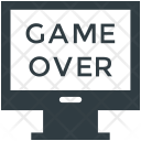 Game Over Led Icon