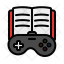 Game Education Gamepad Book Icon