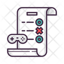 Game Evaluation List Planning Icon
