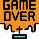 Game Over Game Finished Die Icon