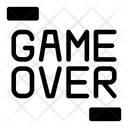 Gameover End Finish Icon