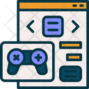 Game Programming Game Website Video Game Marketing Icon