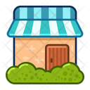 Game Shop Blue Game Item Icon