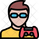 Gamer Games Video Icon