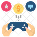 Gamify Gamification Play Icon
