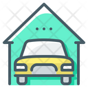 Real Estate Car Garage Icon