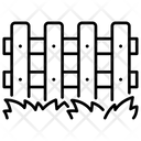 Garden Grass Fence Icon