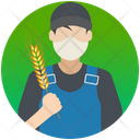 Gardener Farmer Caretaker Icon