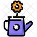 Spring Flower Watering Icon