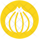 Garlic Allium Clove Icon