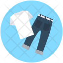 Garments Pant Shirt Icon