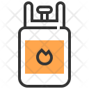 Gasoline Flaming Lighter Icon
