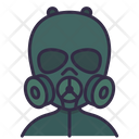 Gas Mask Hazadous Icon