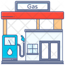 Filling Station Gas Station Service Station Icon