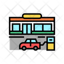 Gas Station Store Diesel Icon
