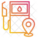 Gas Station Pin Locations Icon