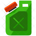 Gasoline Cane Fuel Icon