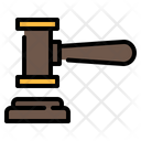 Gavel Hammer Judge Icon