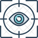 Gaze Stare Ogle Icon