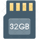 Gb Chip Memory Icon