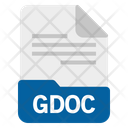 Gdoc File Format Icon