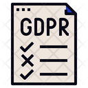 Gdpr Checklist Regulation Icon