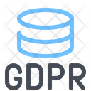 Gdpr Of Database Icon