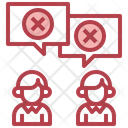 Falsche Konversation Symbol