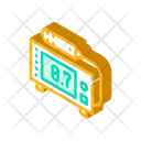 Geiger Counter Isometric Icon