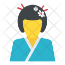Geisha Japanese Woman Icon