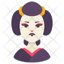 Geisha Japanese Avatar Icon