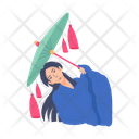 Geisha Umbrella  Icon