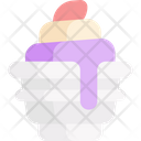 Gelato Ice Cream Cup Icon