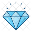 Gemstone Diamond Premium Icon