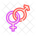 Gender Signs Together Icon