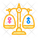 Gender Equality Color Icon