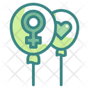 Gender Sign Ballon Icon